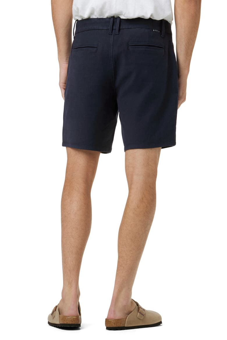 The Airsoft Slim Straight Leg Terry Chino Shorts, Alternate, color, NIGHT SKY