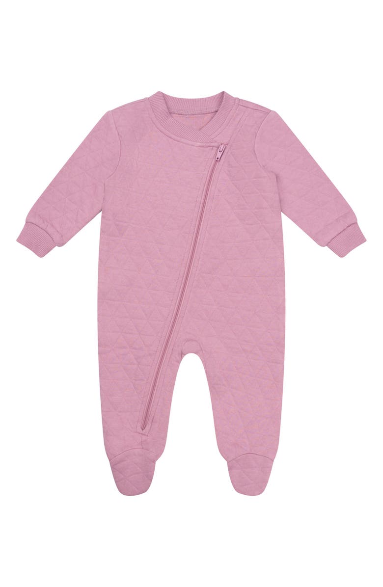 PL Baby by Petit Lem 2-Pack Zip Footies, Alternate, color,