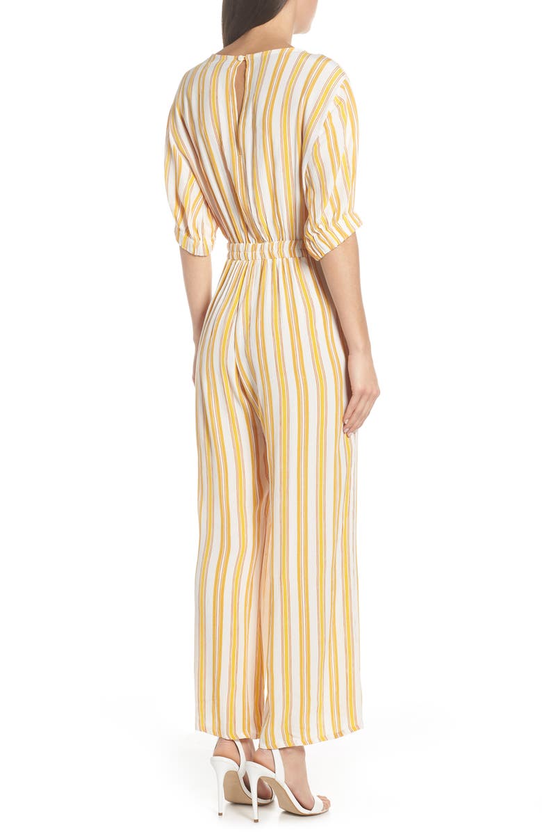 Faithfull the Brand Matese Sun Stripe Jumpsuit, Alternate, color, 
