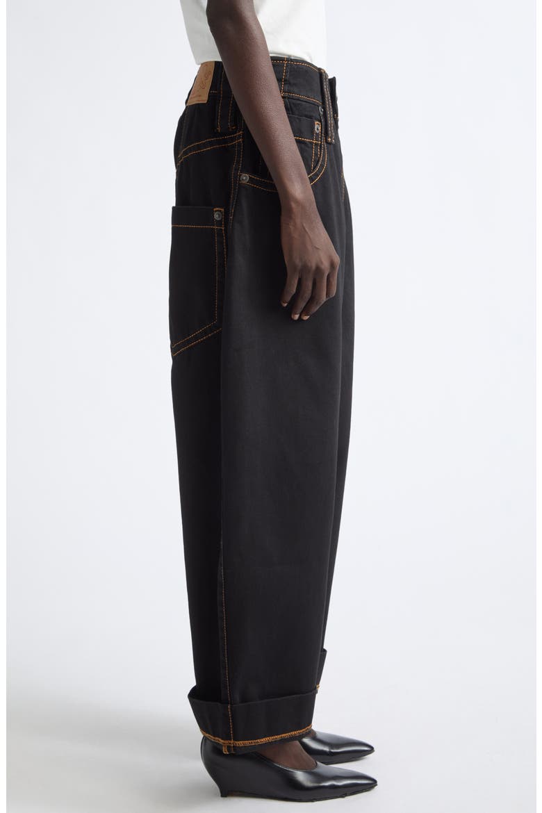 Baby Barrel Jeans, Alternate, color, BLACK
