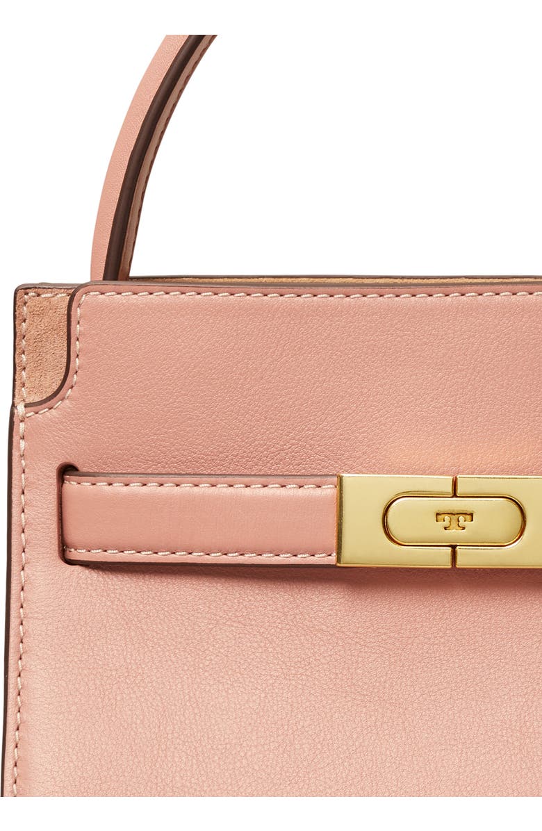 Tory Burch Petite Lee Radziwill Leather Double Bag, Alternate, color,