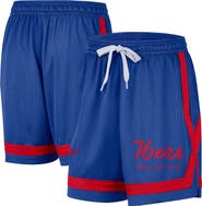 Nike Women's Nike Royal Philadelphia 76ers Crossover Performance Shorts