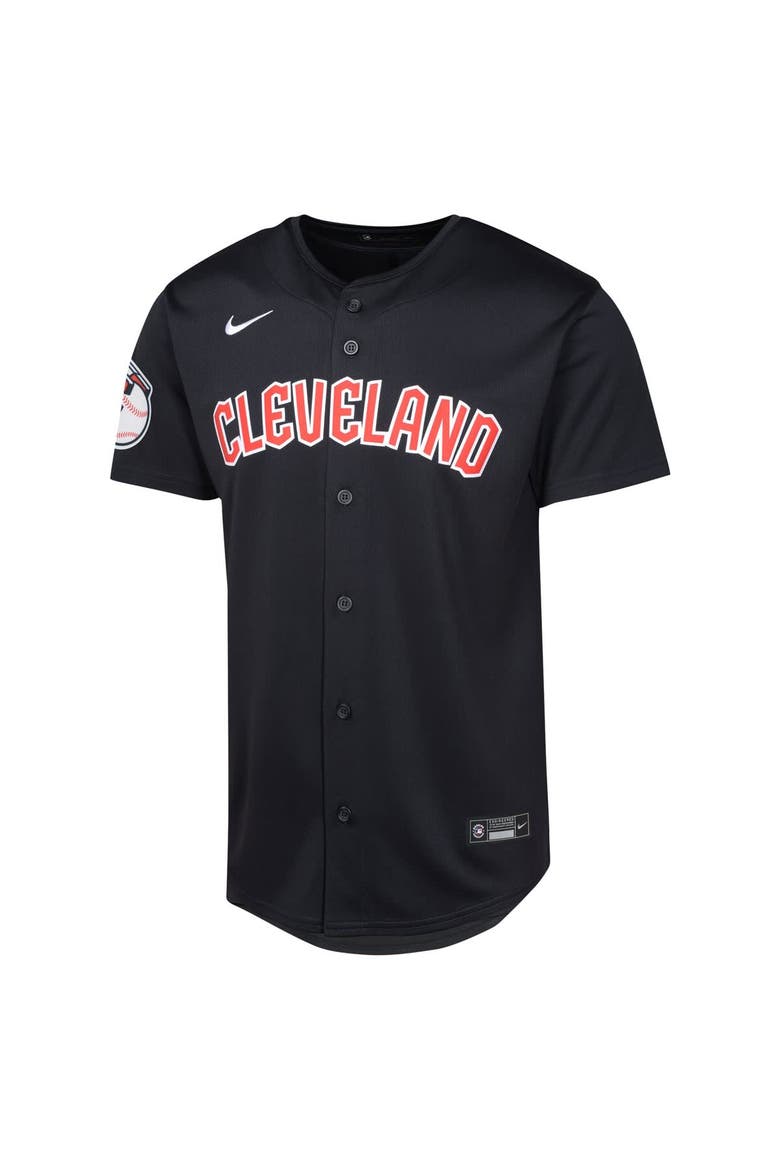 Youth Nike Navy Cleveland Guardians Alternate Limited Jersey, Alternate, color, Navy