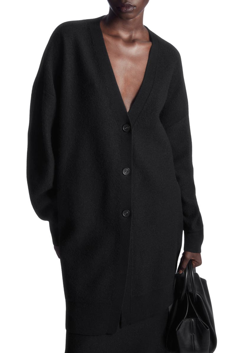 COS Wool Longline Cardigan, Main, color,
