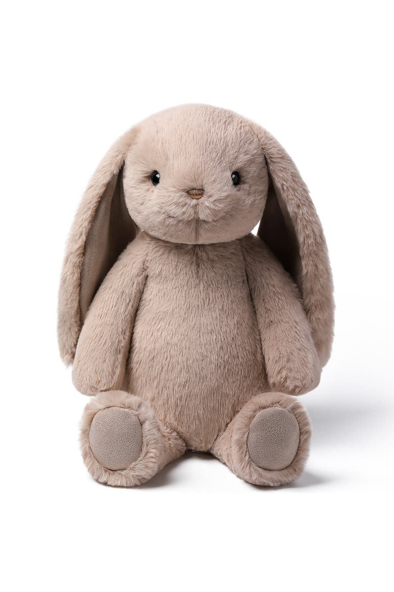 Silverleaf Grey Smiling Rabbit 9.8in Plush, Main, color, Multicolored
