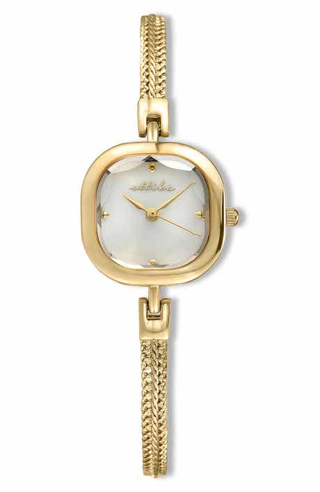 Ettika Petite Square Bracelet Watch, 22mm x 22mm