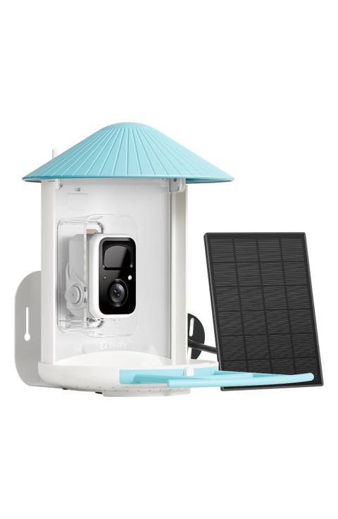 Solar-Powered Smart Bird Feeder with Camera