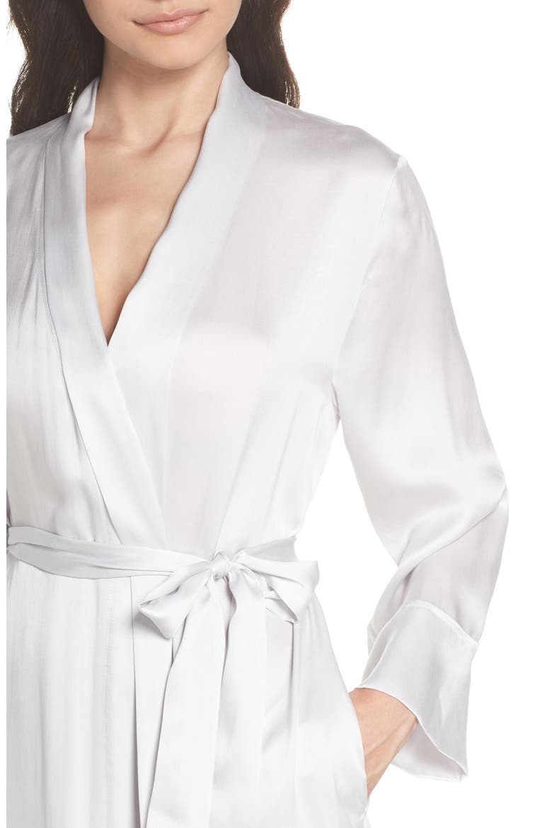 Silk Robe, Alternate, color, ICE GREY
