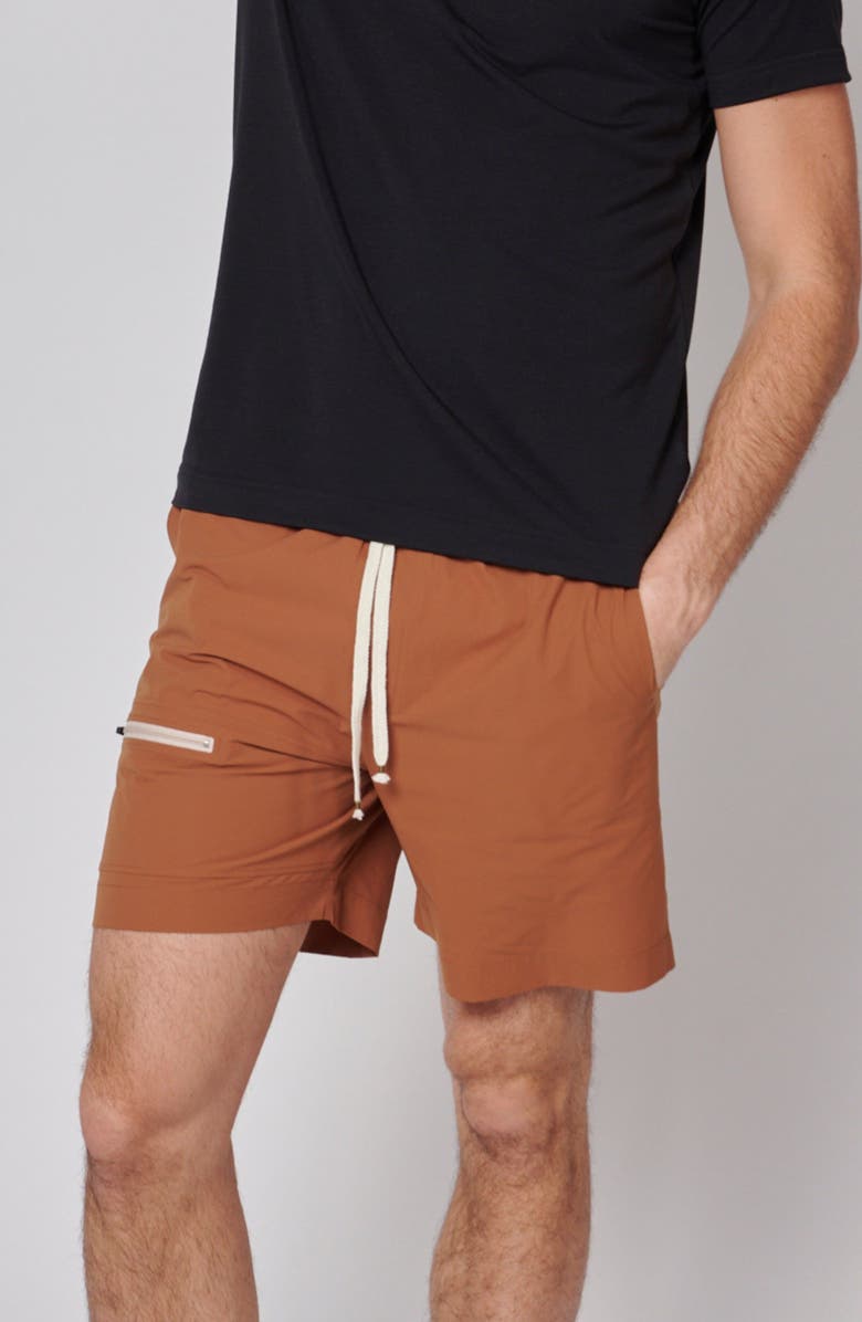 LEISURE LAB Ripstop Sport Short, Alternate, color, Cedar