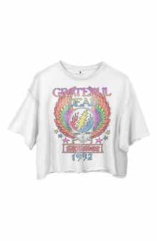 Junk Food Grateful Dead Summer 1992 Graphic Crop T-Shirt