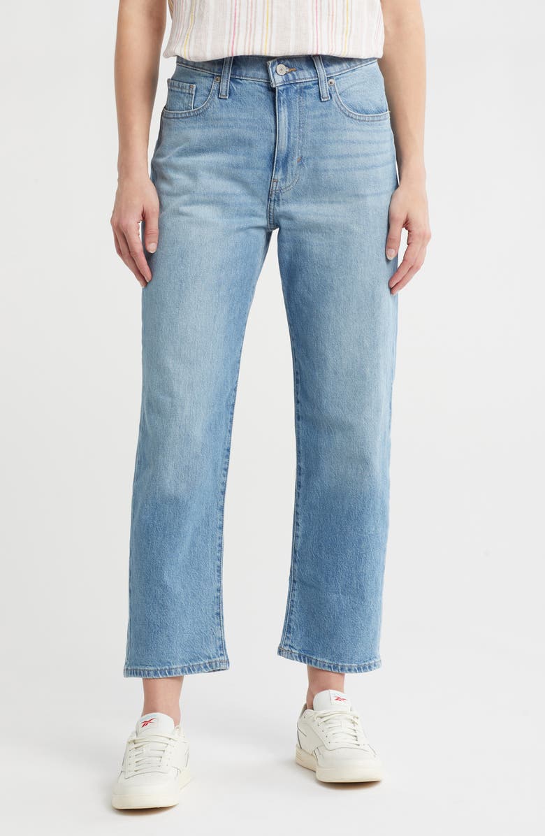 Lucky Brand High Waist '90s Loose Crop Jeans, Main, color, Lissa