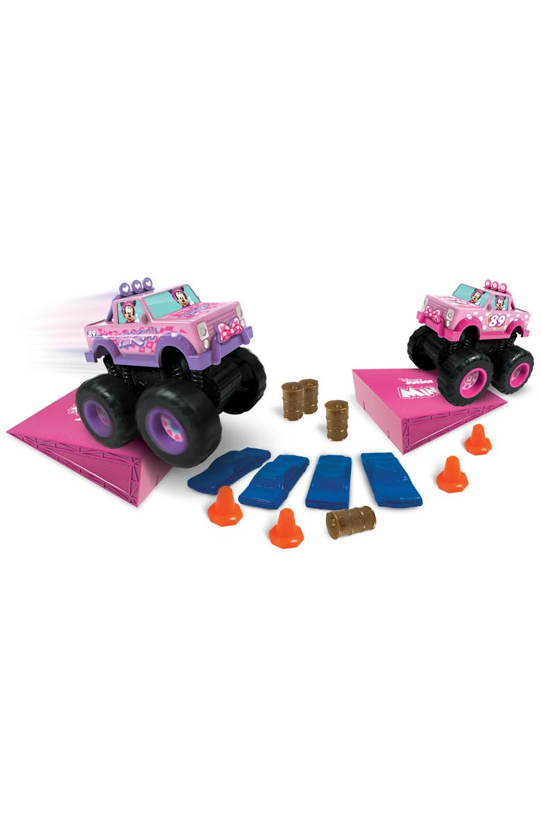 Disney Junior Minnie 18 Pc Offroad Monster Truck Playset, Main, color, Multicolored