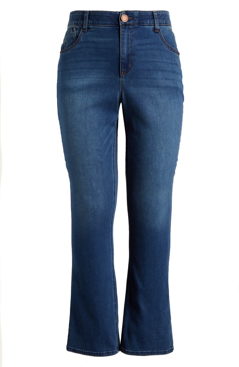 Wit & Wisdom 'Ab'Solution High Waist Itty Bitty Bootcut Jeans, Alternate, color, 