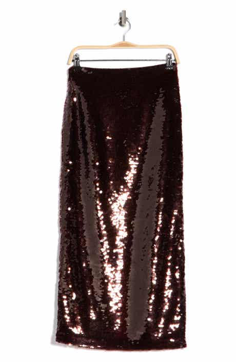 TWP Skylie Sequin Pencil Skirt