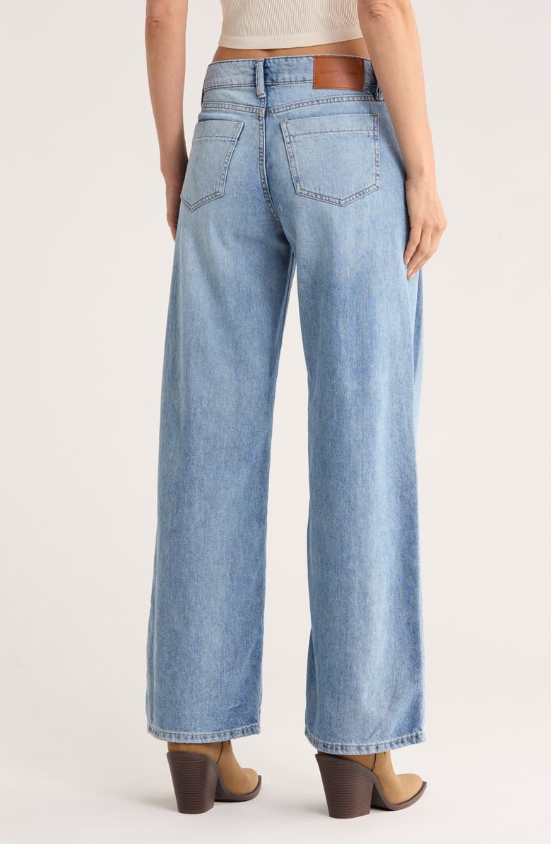 Lucky Brand Palazzo Jeans, Alternate, color, Pearson - Dest