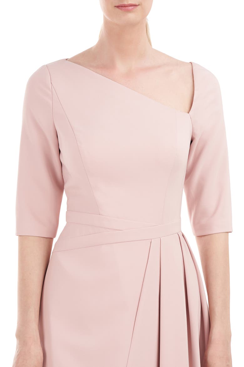 Vanessa Pleated Dress, Alternate, color, SOFT BLUSH