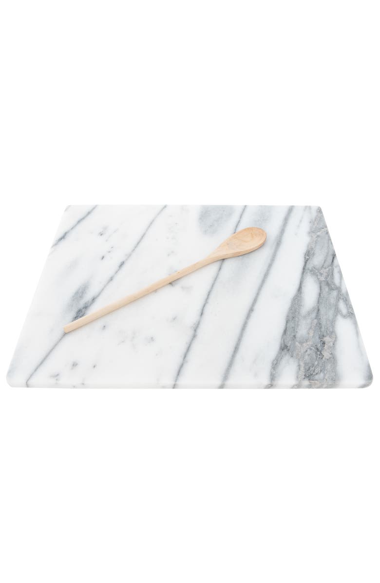 Artifacts Trading Company<sup>™</sup> Artifacts Trading Company Marble Pastry Board, Alternate, color, White Matte