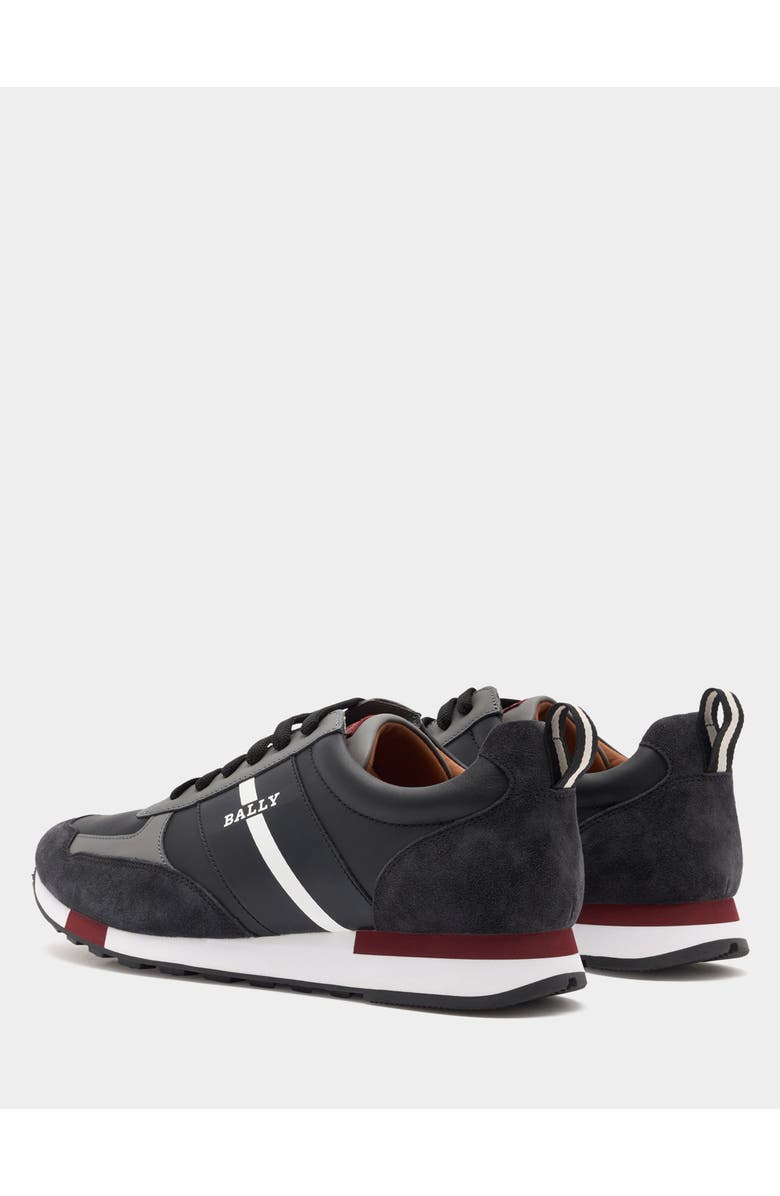 Bally Sneaker in Calf Leather, Alternate, color, Black