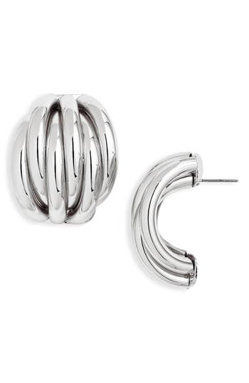 Shop Open Edit Ridge Hoop Earrings
