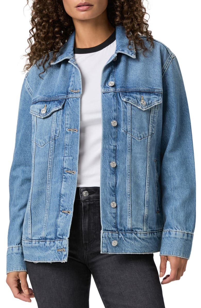 PAIGE Wren Denim Jacket, Main, color, 