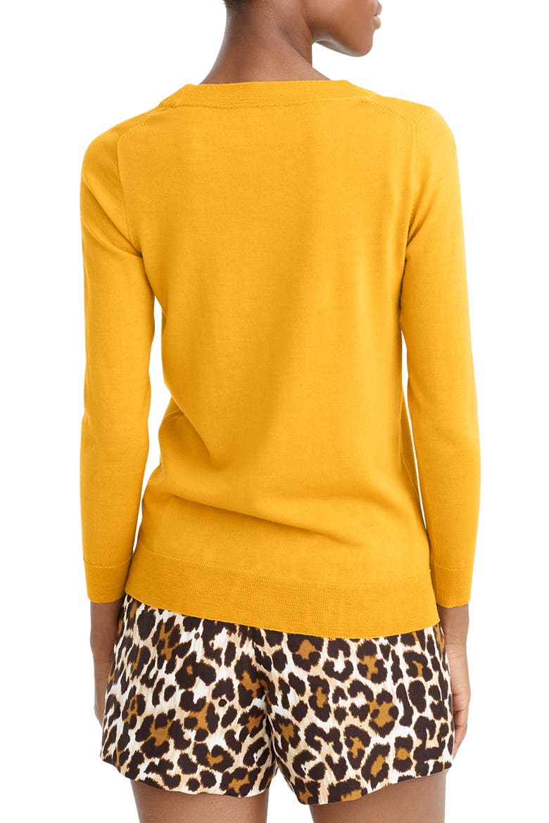 Tippi Merino Wool Sweater, Alternate, color, RICH GOLD
