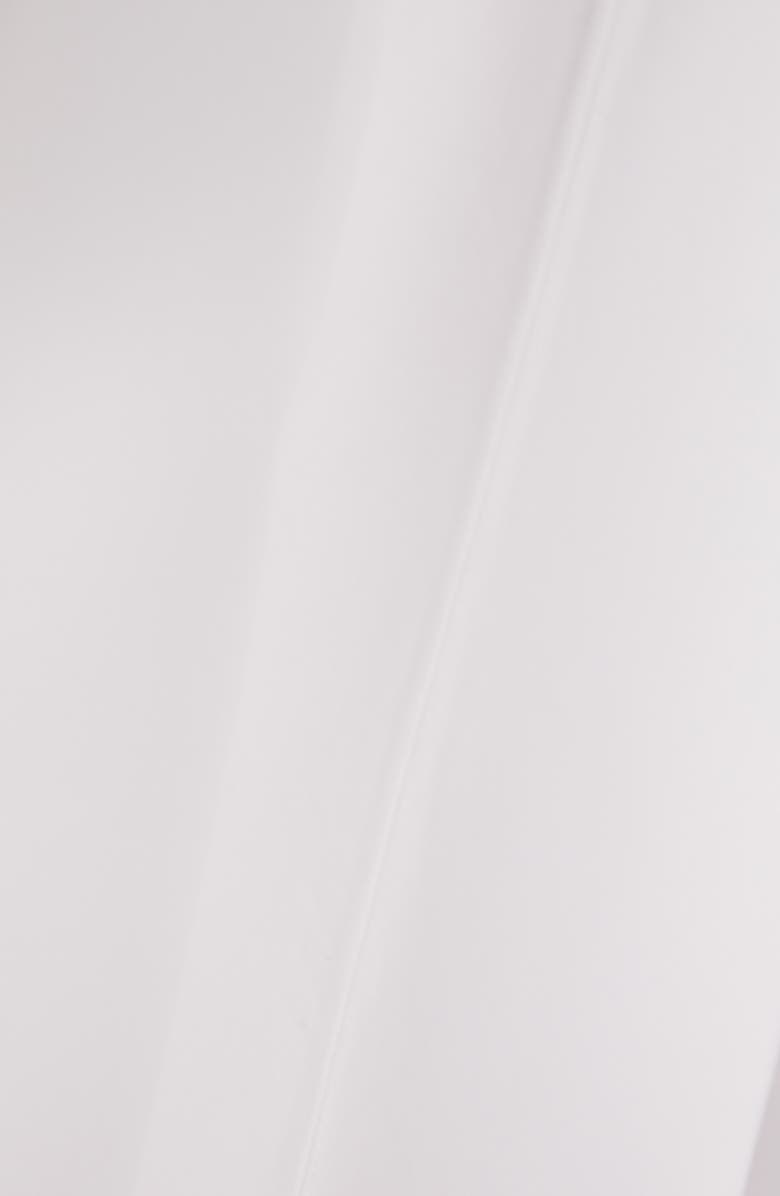 Alaïa Cutout Cotton Poplin Midi Skirt, Alternate, color, 