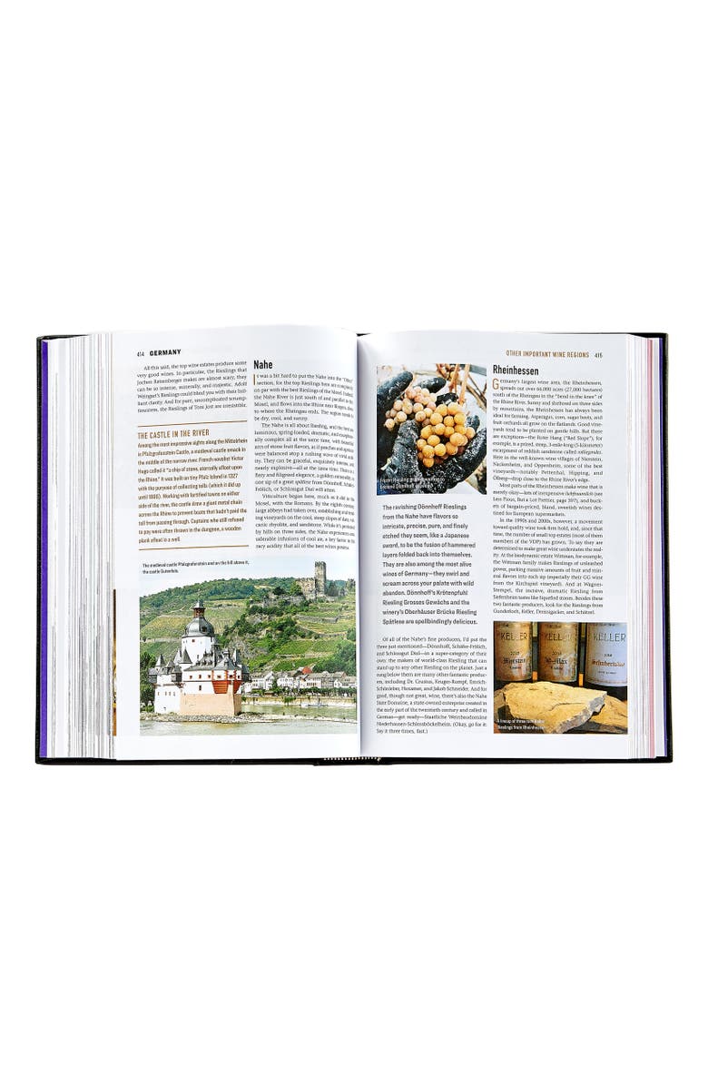 Graphic Image The Wine Bible Leather Edition, Alternate, color, Wine