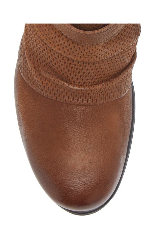 Miz Mooz Suzy Scrunch Leather Boot In Multi