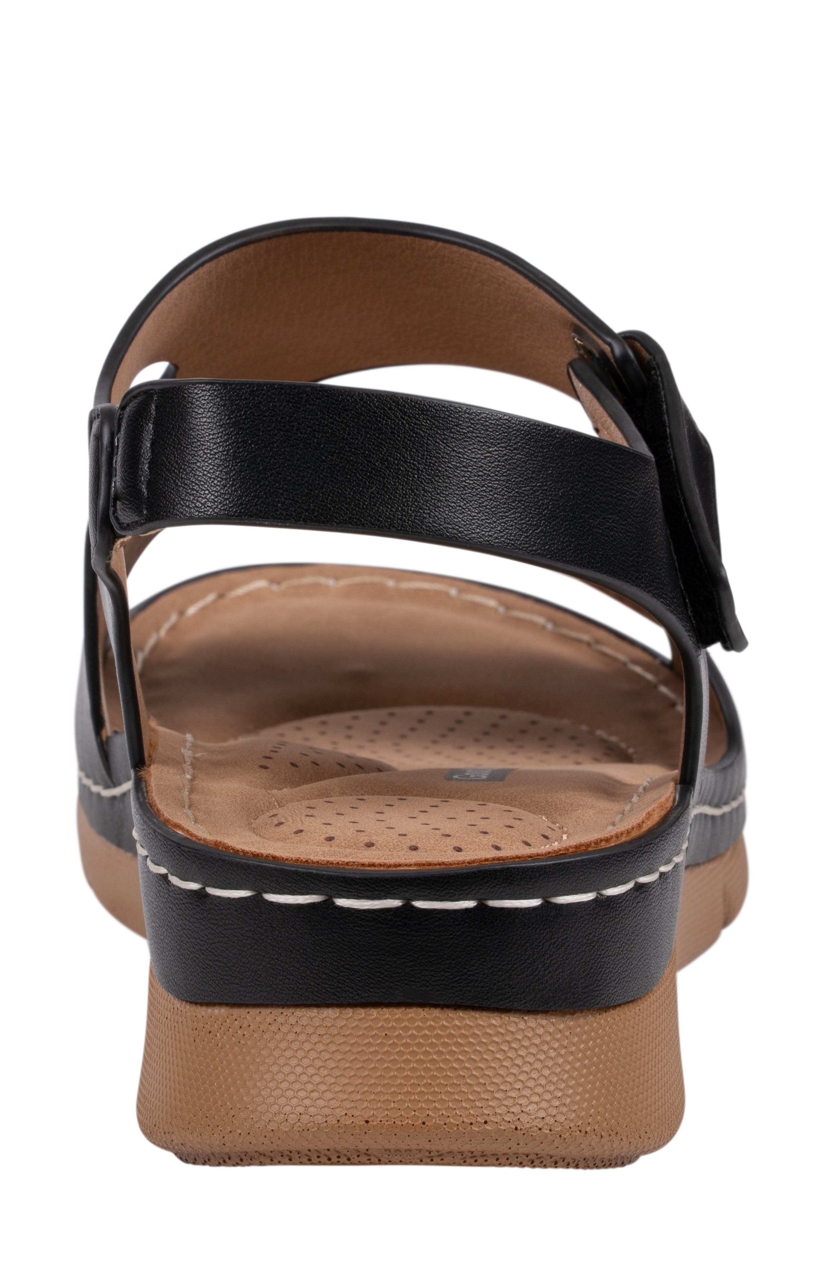 GOOD CHOICE NEW YORK Merisa Sandal, Alternate, color, Black