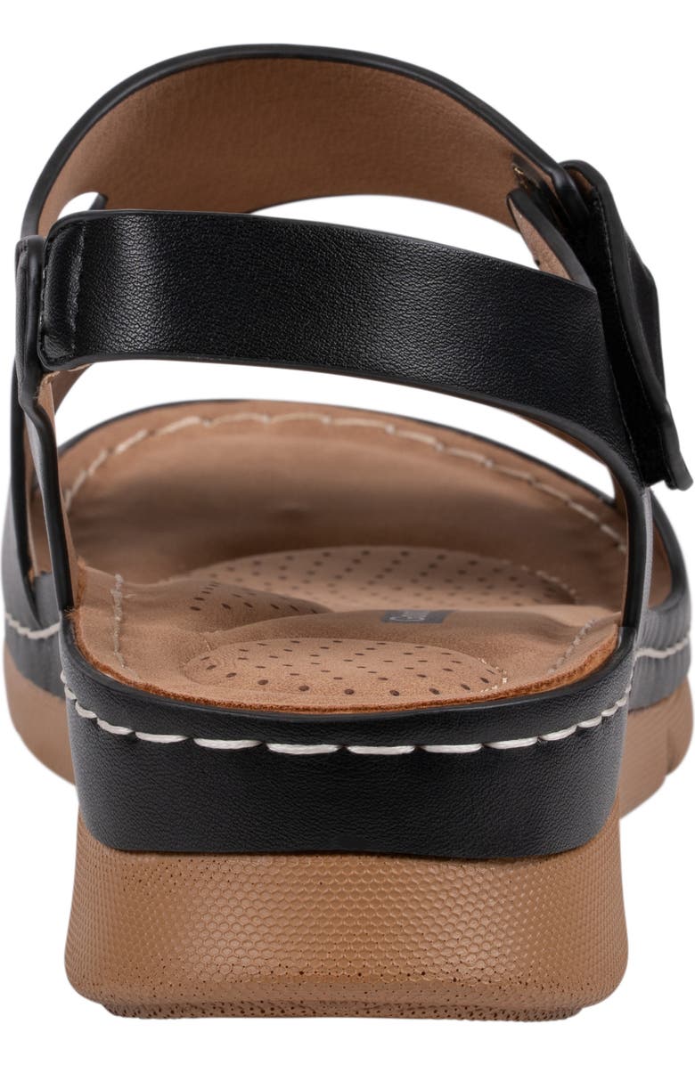 GOOD CHOICE NEW YORK Merisa Sandal, Alternate, color, Black
