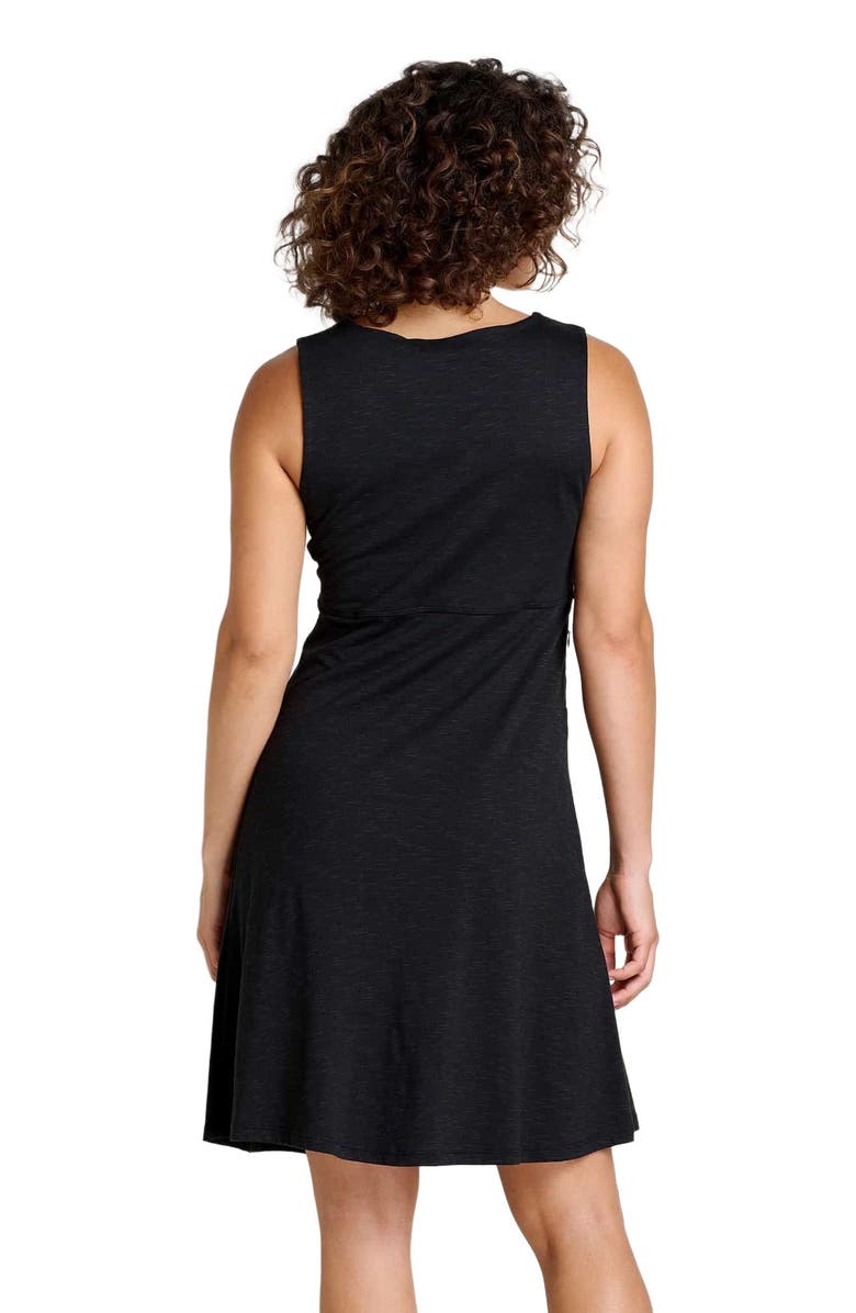 Toad & Co Rosemarie Sleeveless Dress, Alternate, color, Black