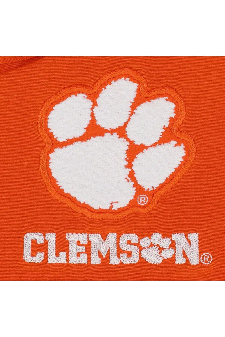 Men's Nike Orange Clemson Tigers Coach Short Sleeve Quarter-Zip Jacket, Alternate, color, Orange