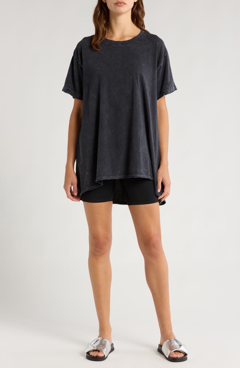 Free People FP Movement Leg Day Raw Edge T-Shirt, Main, color, 
