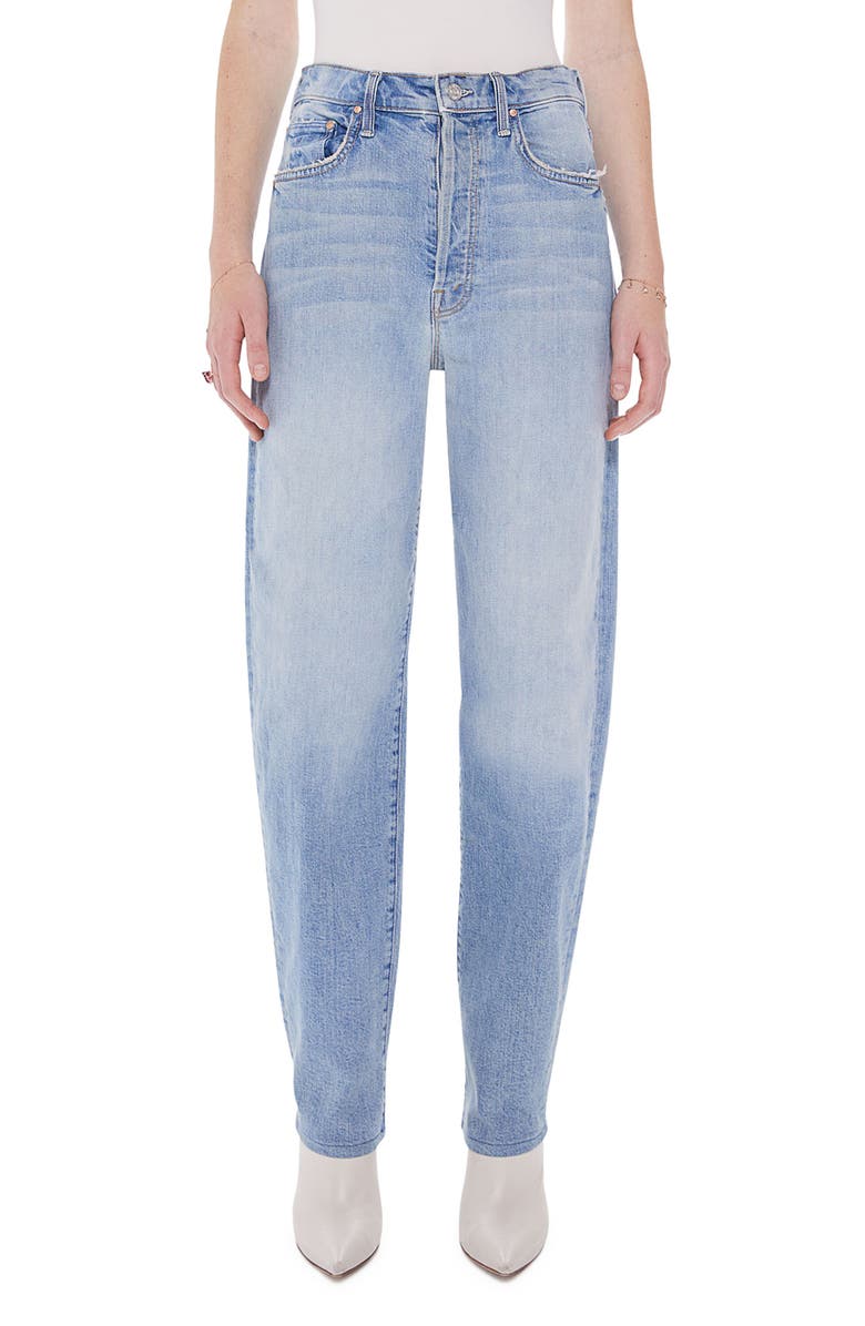 MOTHER The Curbside Skimp Barrel Leg Jeans, Main, color,