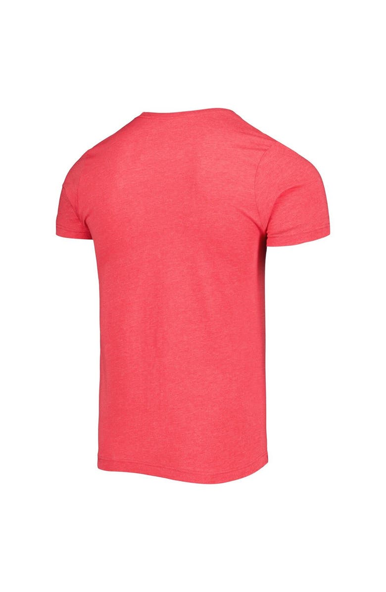 HOMEFIELD Men's Homefield Heathered Scarlet Nebraska Huskers NU Cornhuskers Vintage T-Shirt, Alternate, color, 