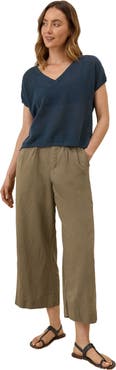 Pact Canopy Linen Pleated Trouser Made with Organic Cotton