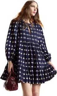 Cynthia Rowley Pintuck Mini Dress