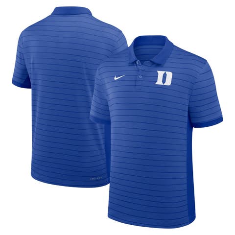 Men's Nike Royal Duke Blue Devils 2025 Early Season Coaches Sideline Victory Stripe Performance Polo