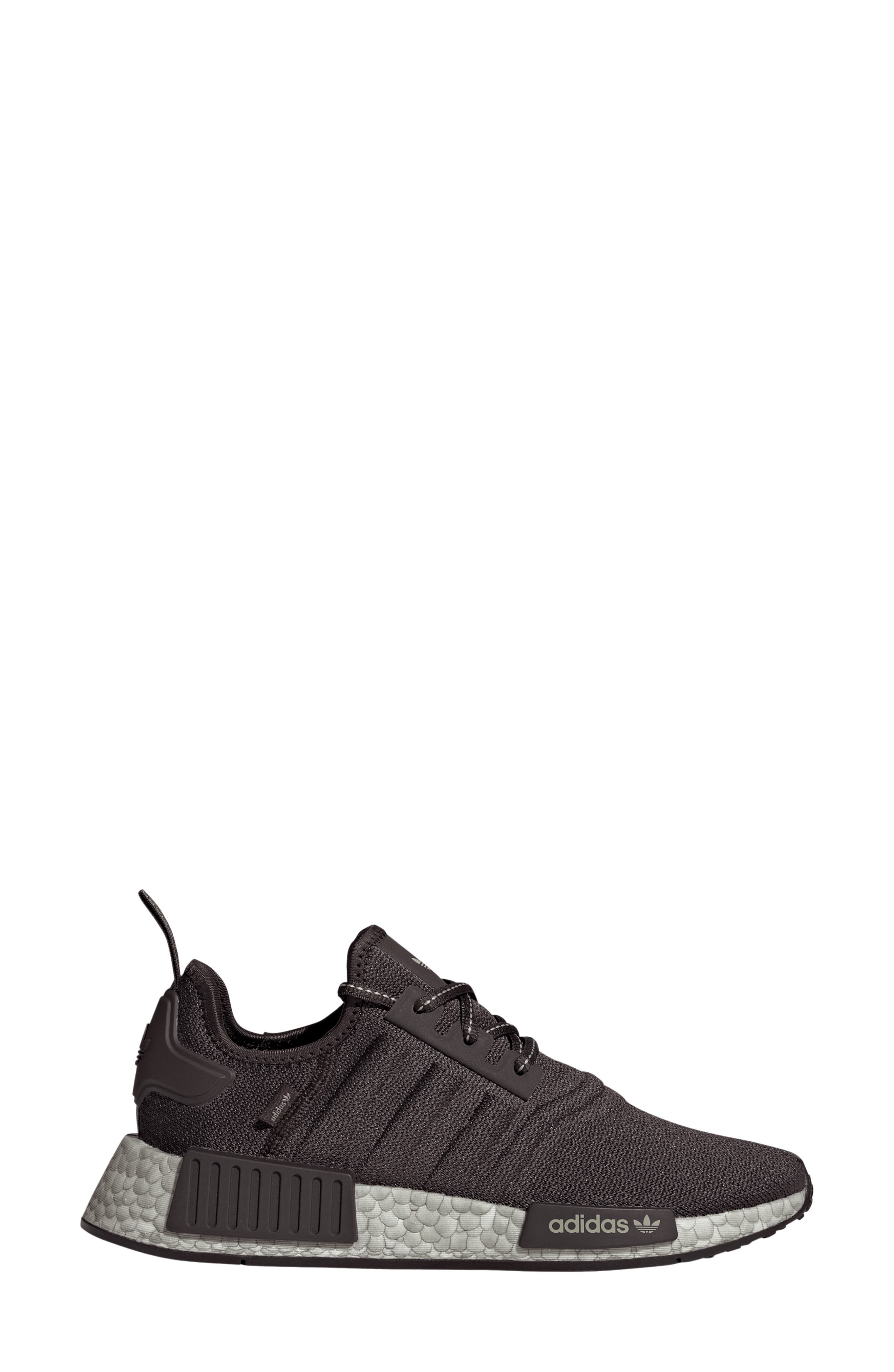 NMD_R1 Runner Sneaker, Alternate, color, BROWN/ BROWN/ GREY