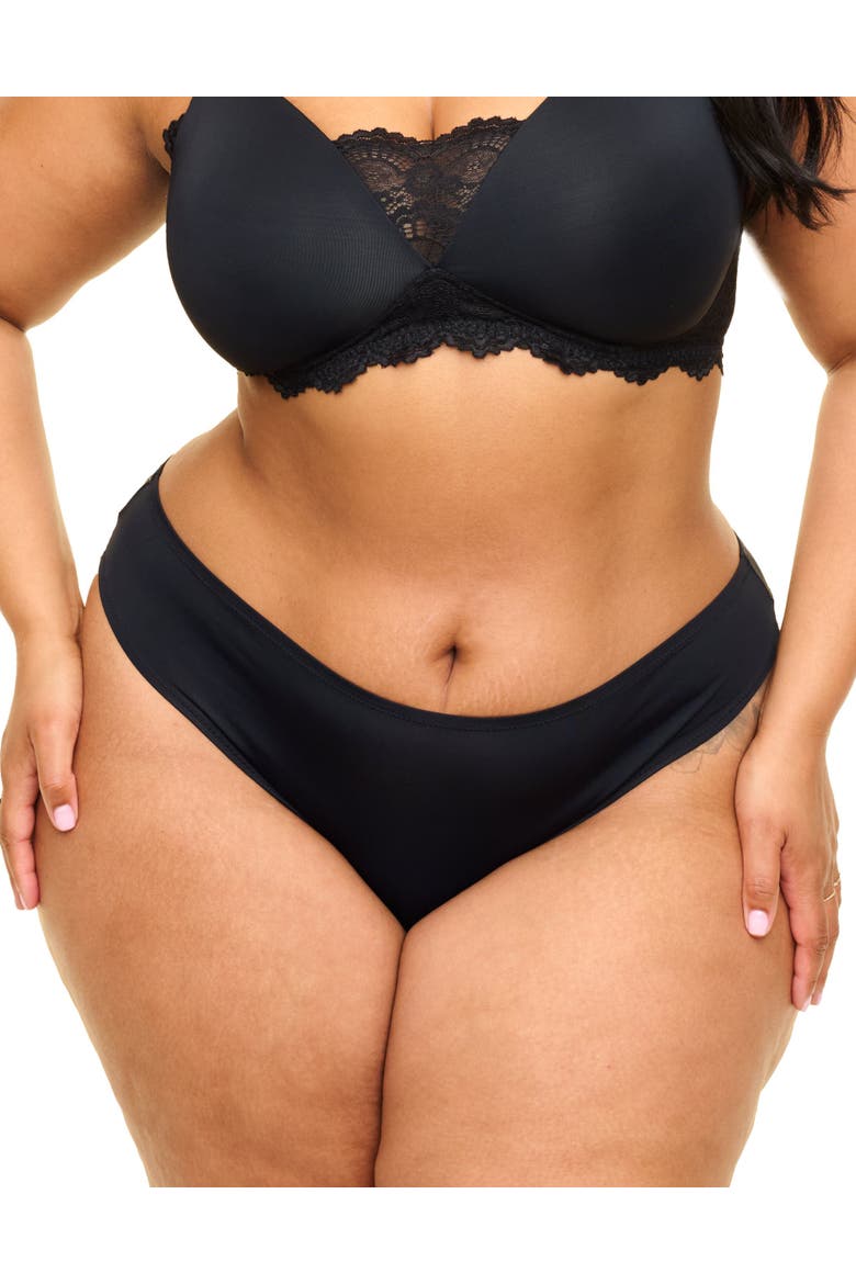 Jainey Bikini Panties, Alternate, color, Black