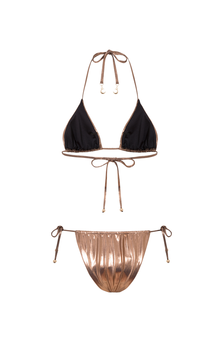 Luna B ICON BIKINI, Alternate, color, Metallic Copper