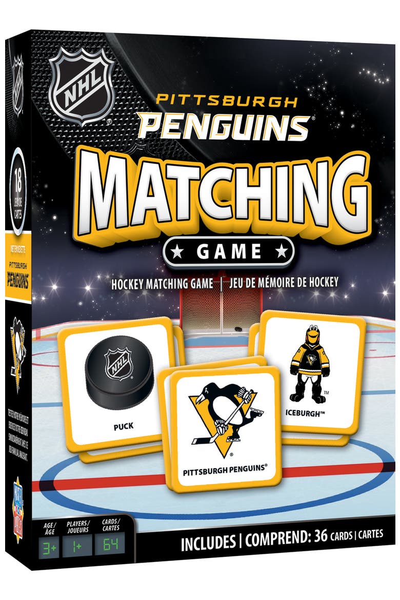 Pittsburgh Penguins Matching Game, Main, color, Multicolor