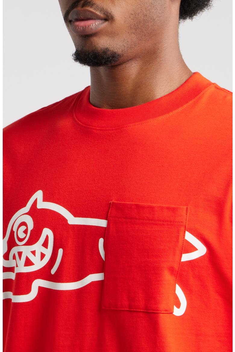 Flavours Graphic T-Shirt, Alternate, color, FIERY RED