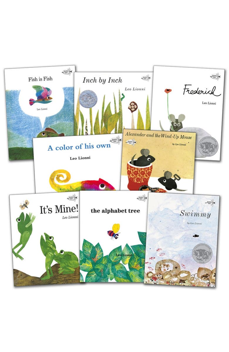 Kaplan Early Learning Company Leo Lionni Books - Set of 8, Main, color, Multicolored