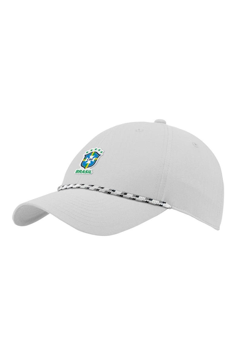 Men's Nike Gray Brazil National Team Golf Legacy91 Adjustable Hat, Main, color, Gray