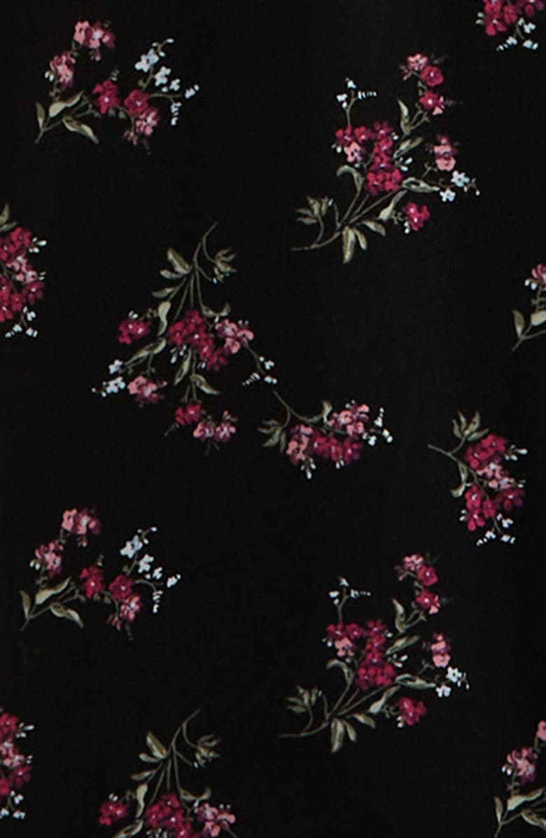 Nordstrom Kids' Floral Jumpsuit, Alternate, color, Black Climbing Floral