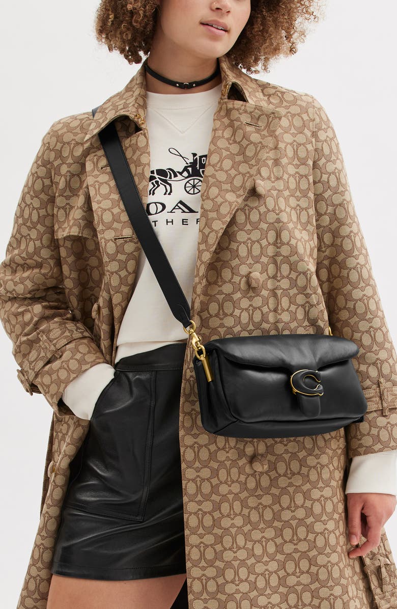 COACH Pillow Tabby 26 Leather Shoulder Bag, Alternate, color,