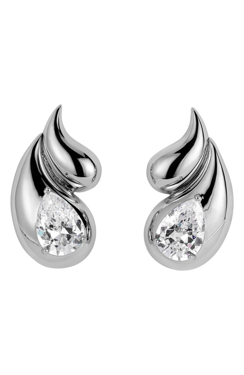 LILI CLASPE Sade Cubic Zirconia Stud Earrings, Main, color, 