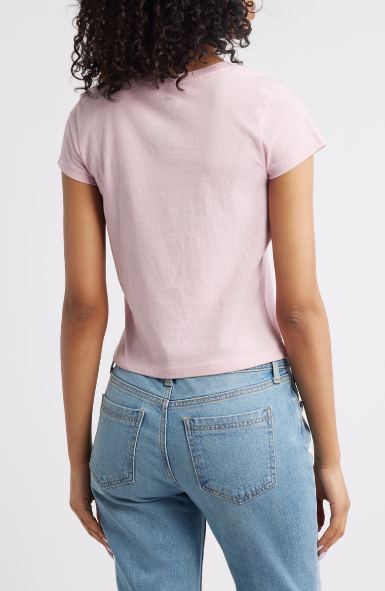 GOLDEN HOUR Paul Frank<sup>™</sup> Leopard Star Cotton Graphic T-Shirt, Alternate, color, Cameo Pink