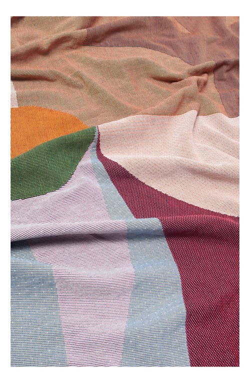 Slowdown Studio Conway Woven Throw Blanket In Multi